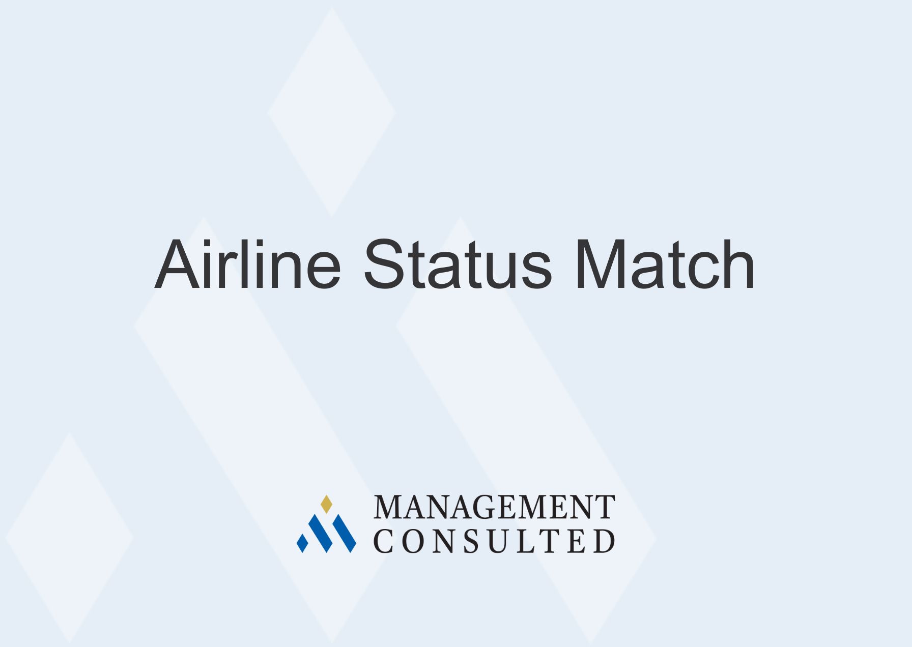 A Complete Guide To Airline Status Match Challenge Options