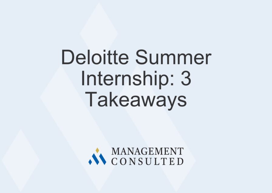 Deloitte Internship