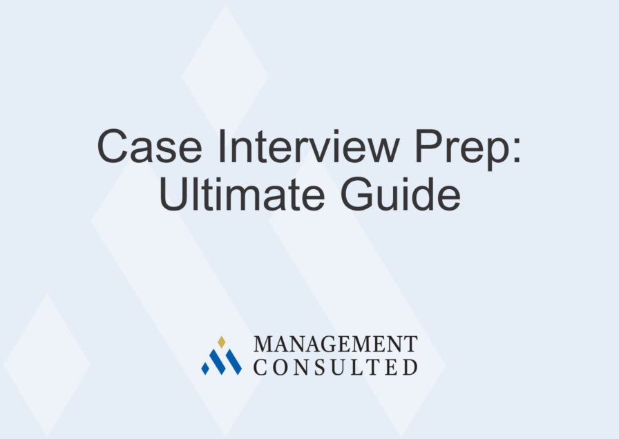 case interview guide graphic