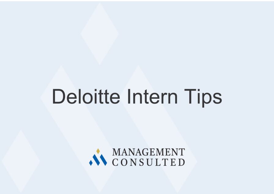 Deloitte Internship Graphic, Deloitte Intern