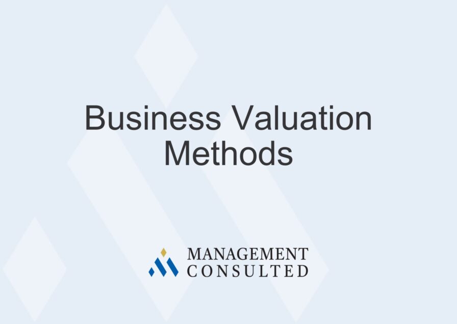 business valuation methods graphic