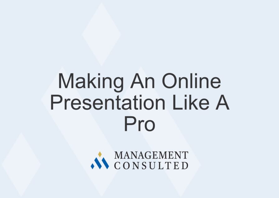 Making An Online Presentation Like A Pro