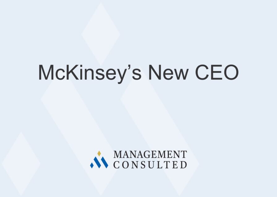 McKinsey New CEO, mckinsey ceo, mckinsey culture change