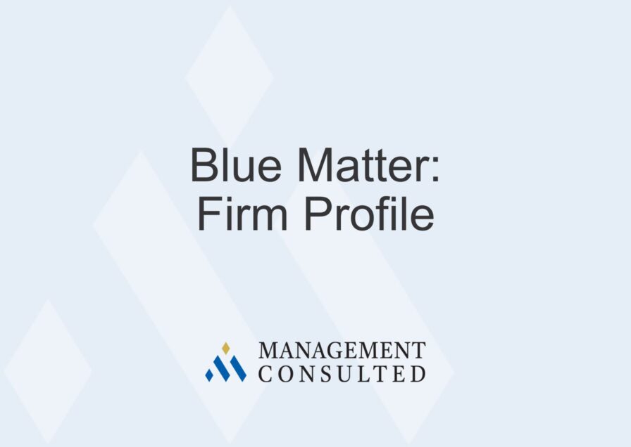 Blue Matter Consulting