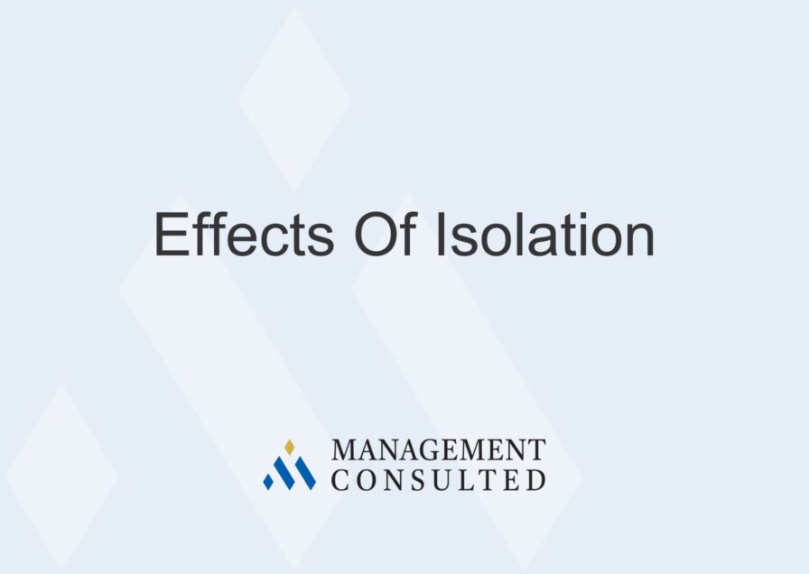 Effects Of Isolation