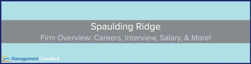 Spaulding Ridge | Firm Overview & Salary Data