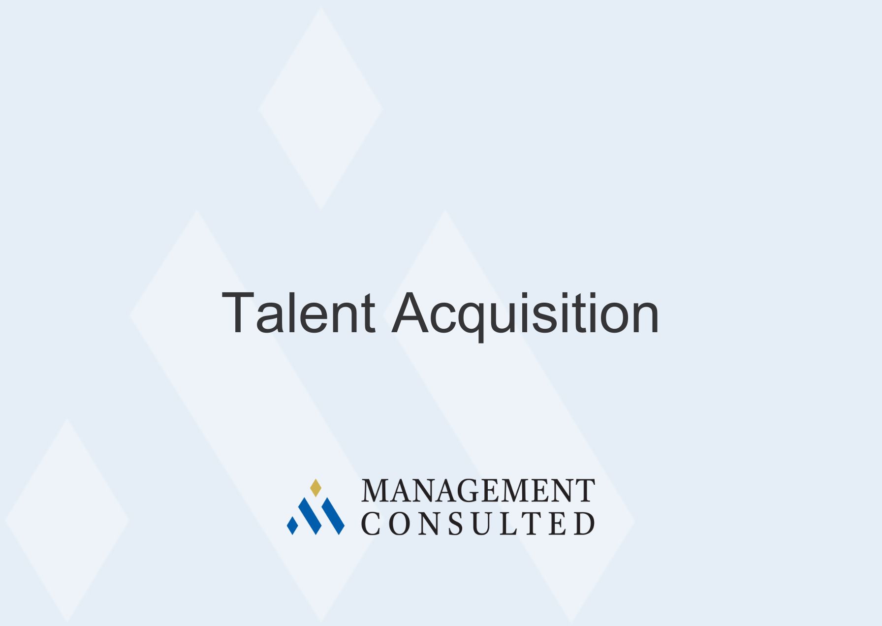 Talent Acquisition