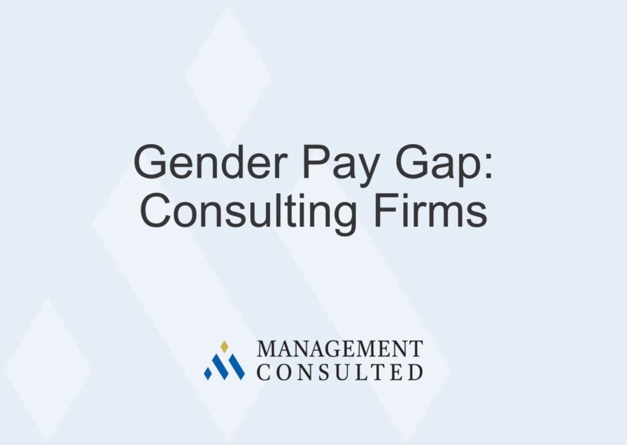 Gender Pay Gap: Consulting Firms