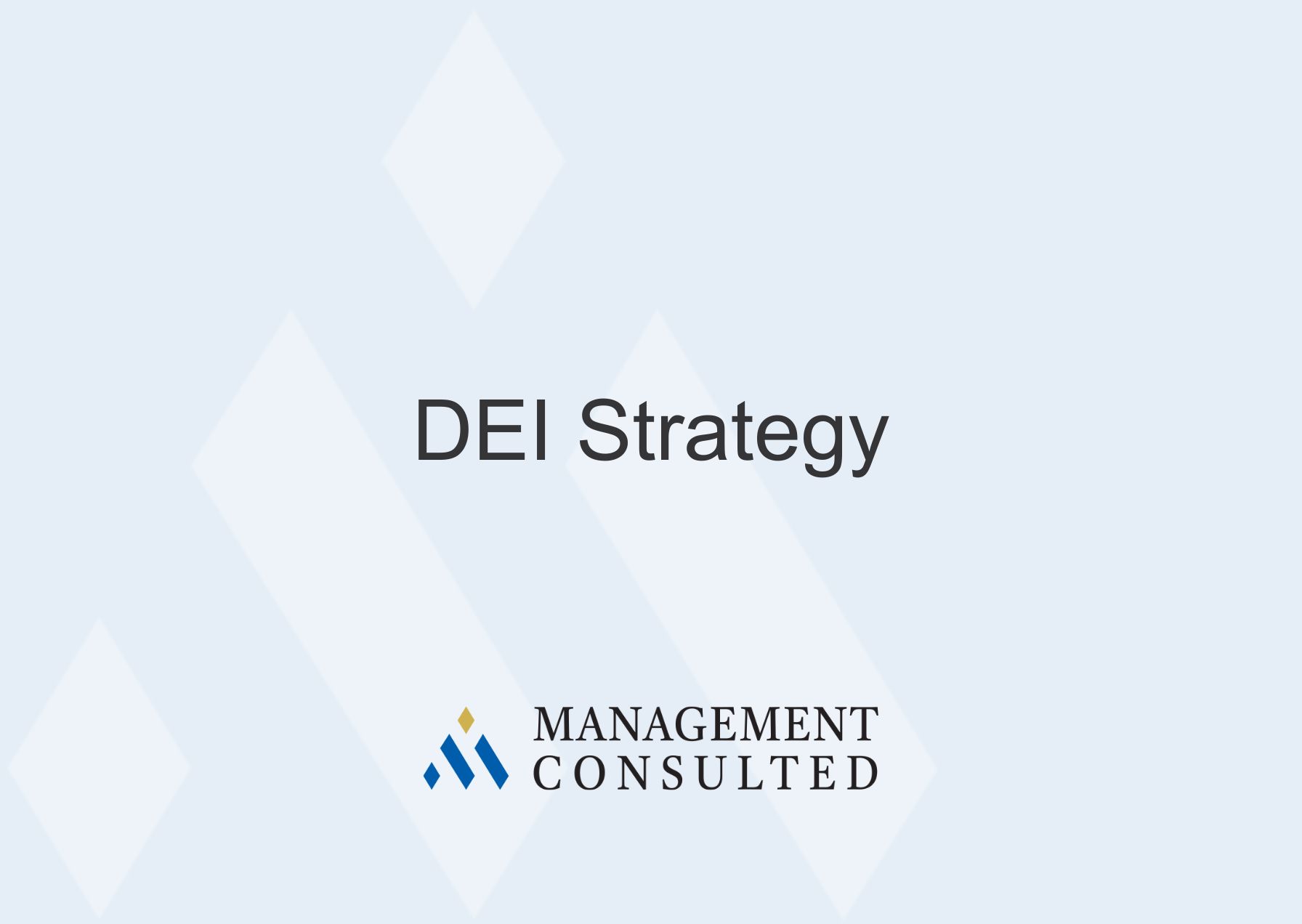 DEI Strategy