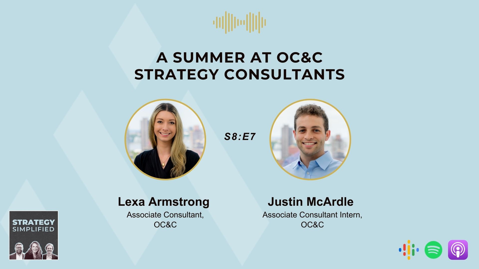 A Summer at OC&C Strategy Consultants (Podcast)