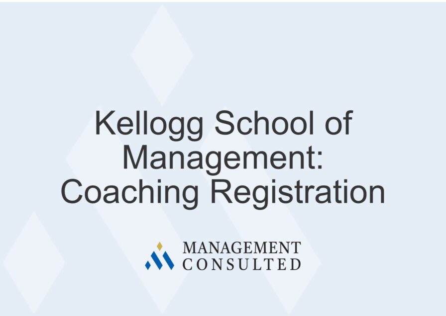 kellogg coaching registration