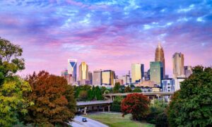 Charlotte skyline