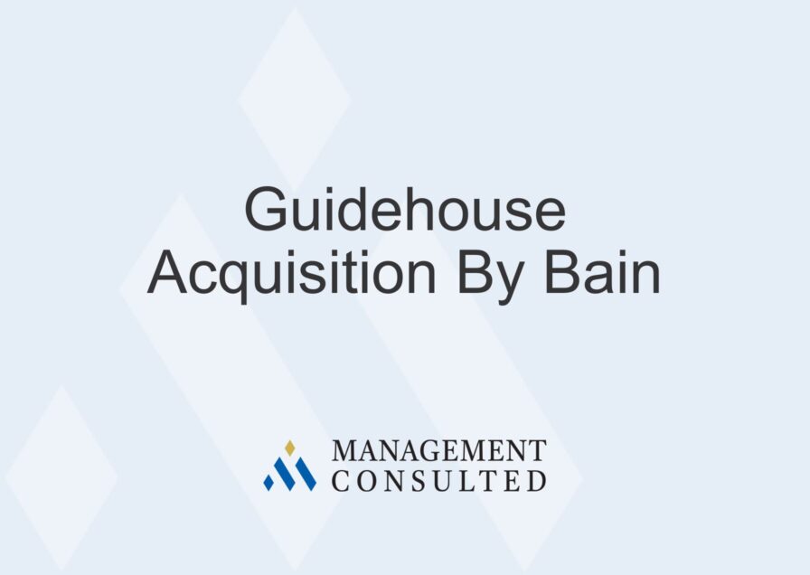 Guidehouse Acquisition By Bain graphic
