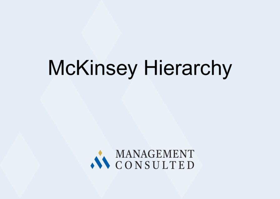 McKinsey Hierarchy graphic