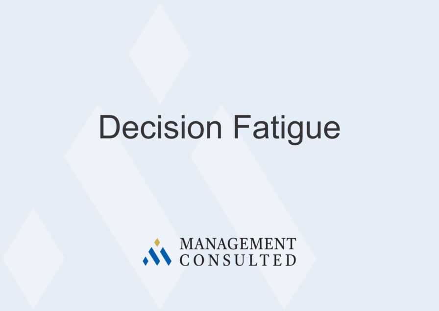 Decision Fatigue