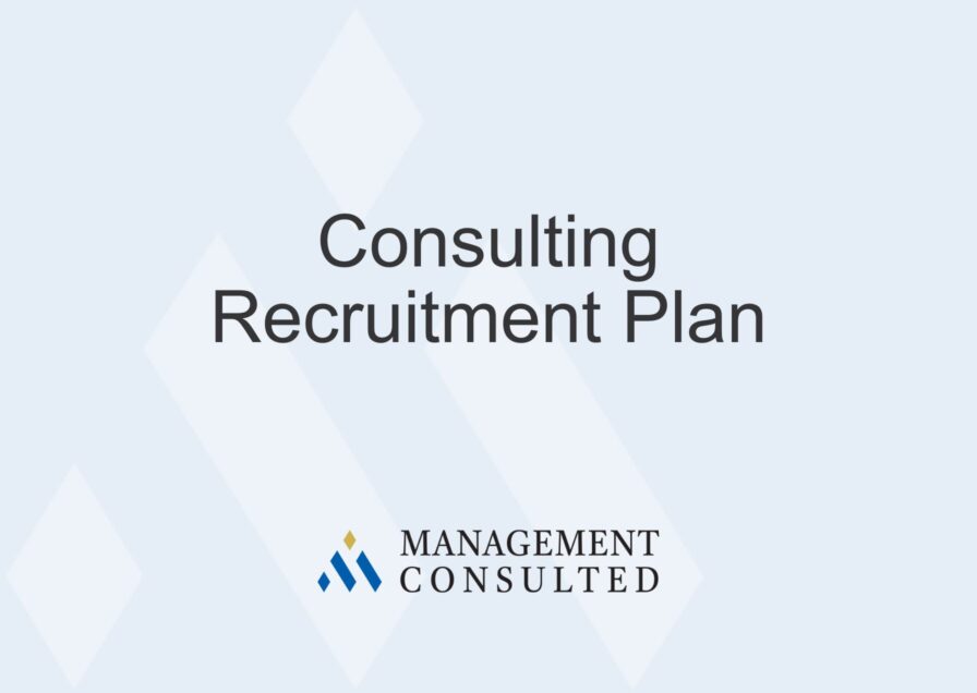 Consulting Recruitment Plan