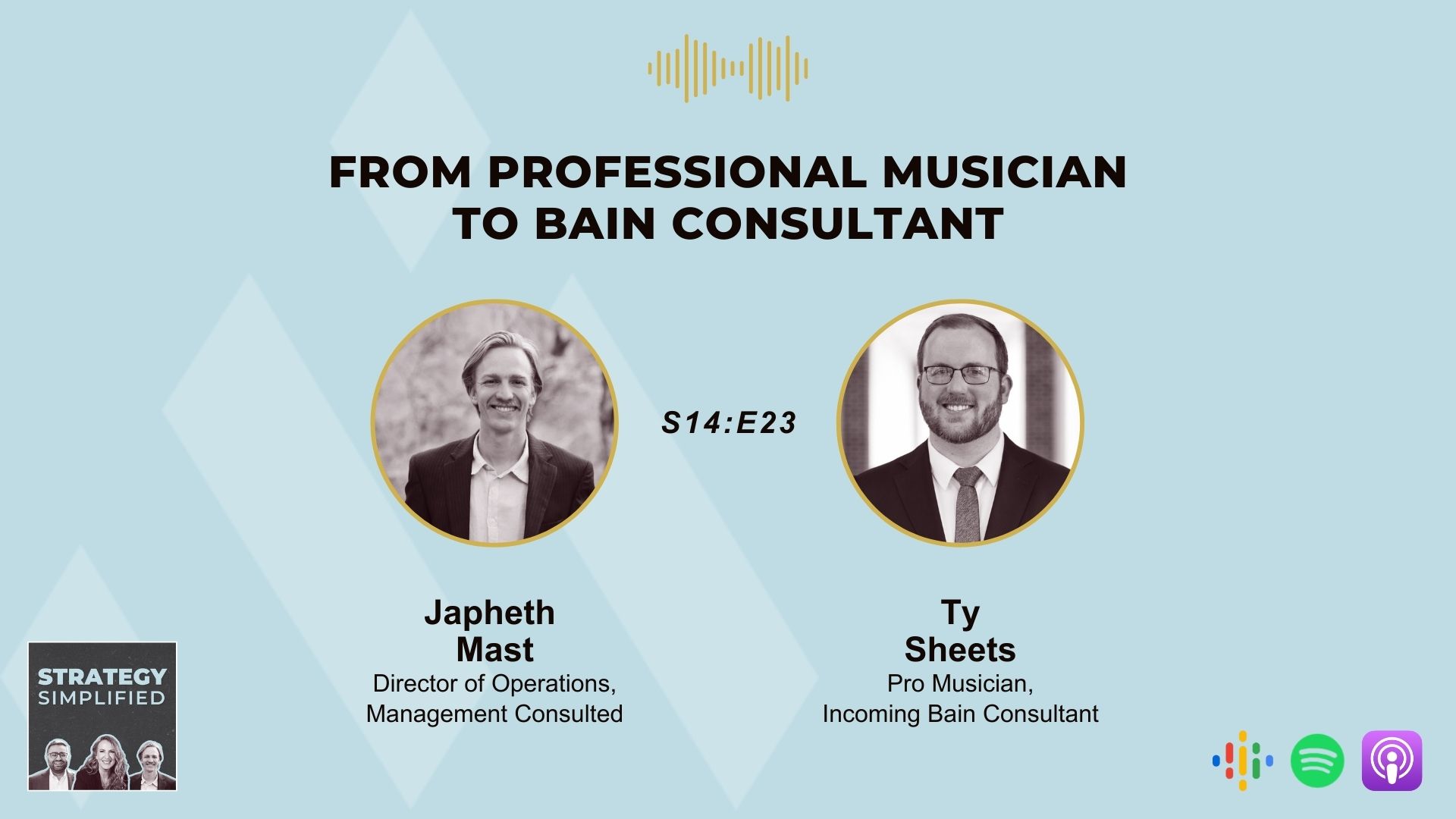 musician to Bain consultant
