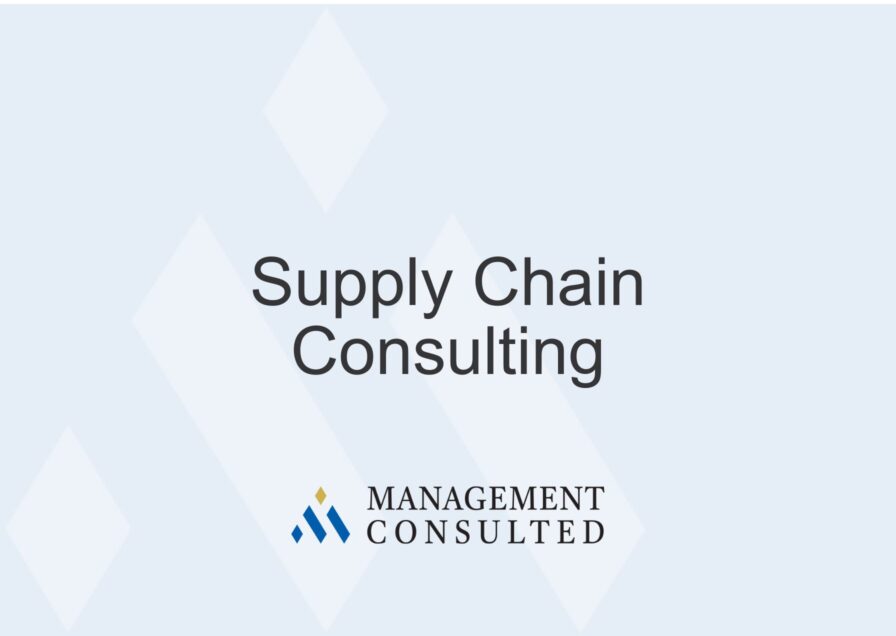 Supply chain consulting