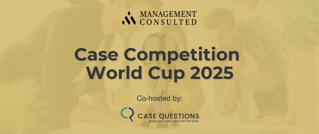 Case Competition World Cup 2025 banner