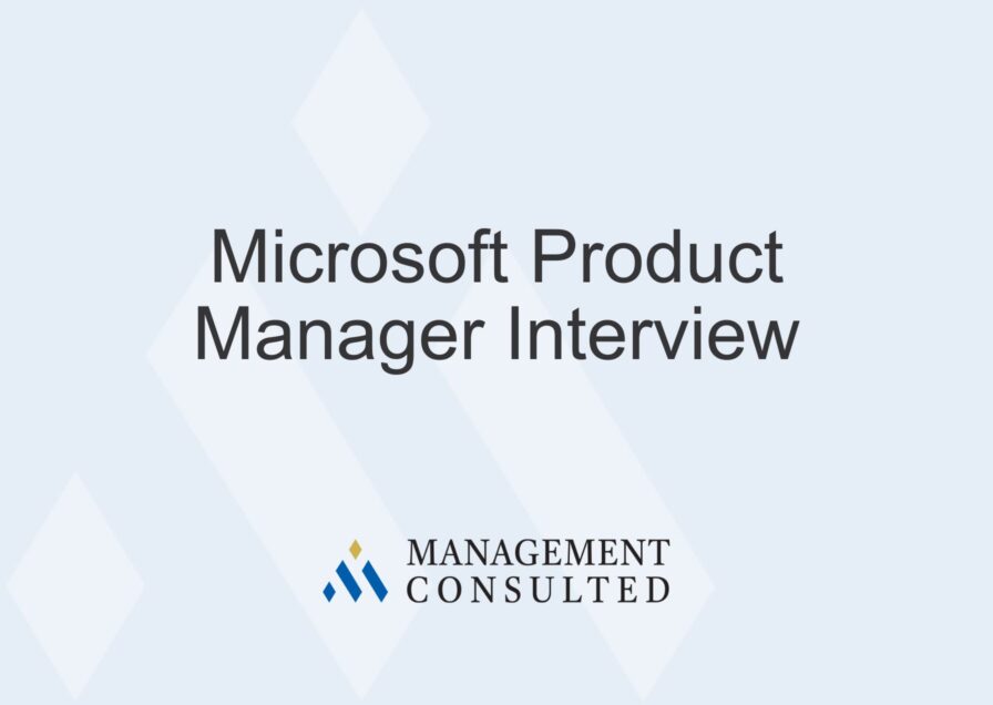 Microsoft Product Manager Interview