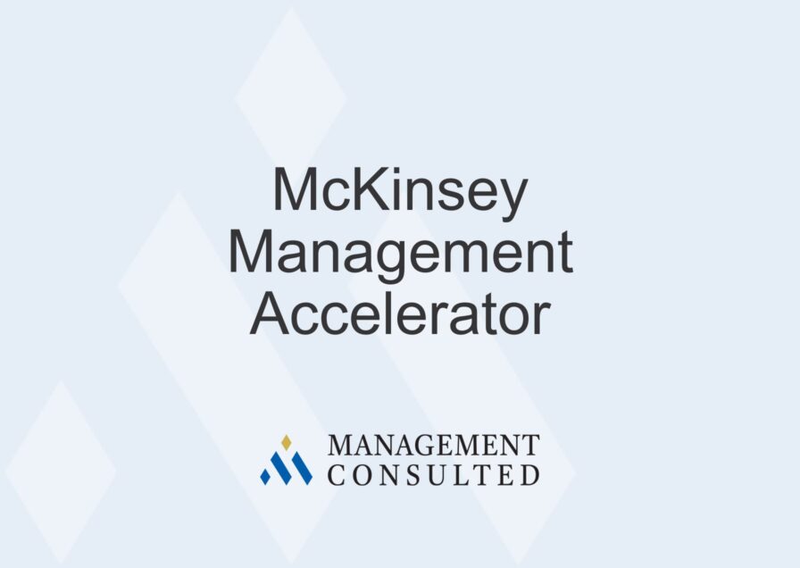 McKinsey Management Accelerator graphic