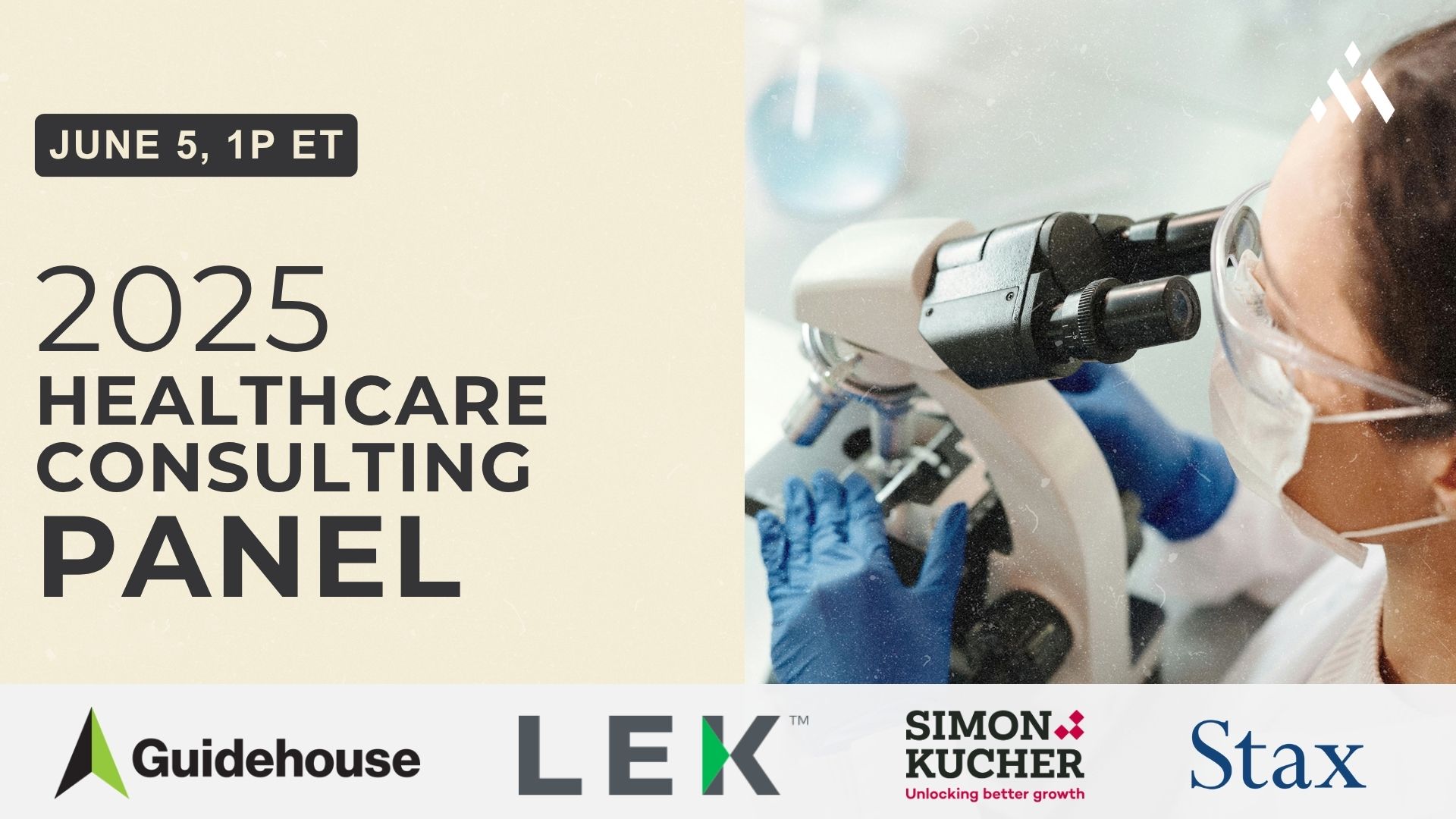2025 - Healthcare Consulting Panel graphic