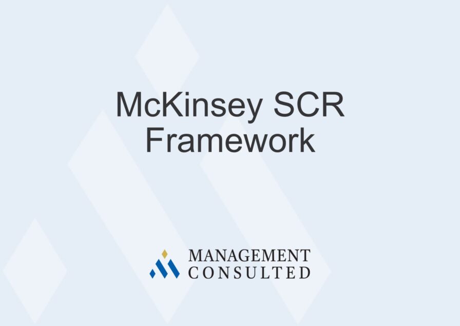 McKinsey SCR Framework graphic