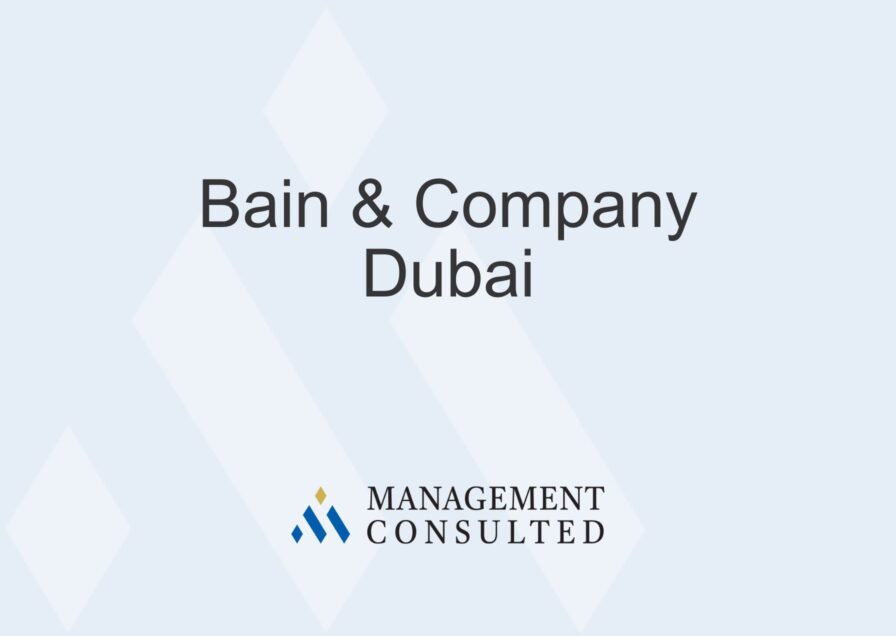 Bain & Company Dubai graphic