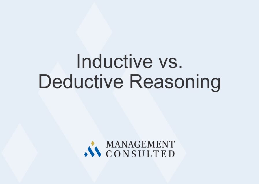 Inductive vs. Deductive Reasoning