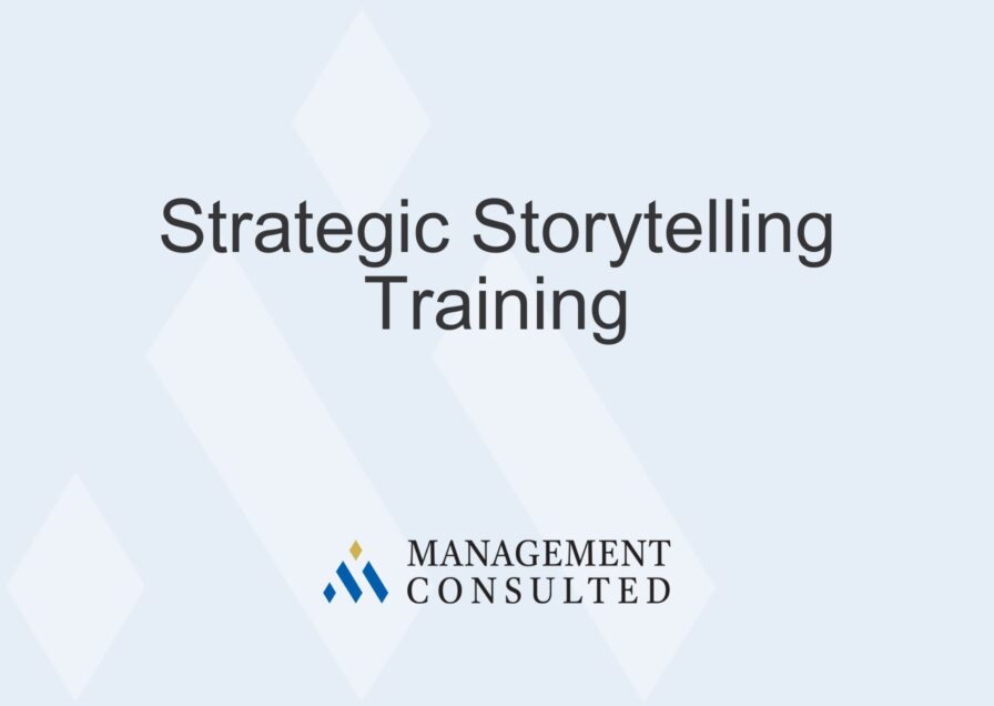 Strategic Storytelling Training graphic