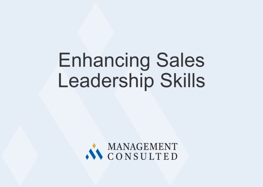 Enhancing Sales Leadership Skills graphic