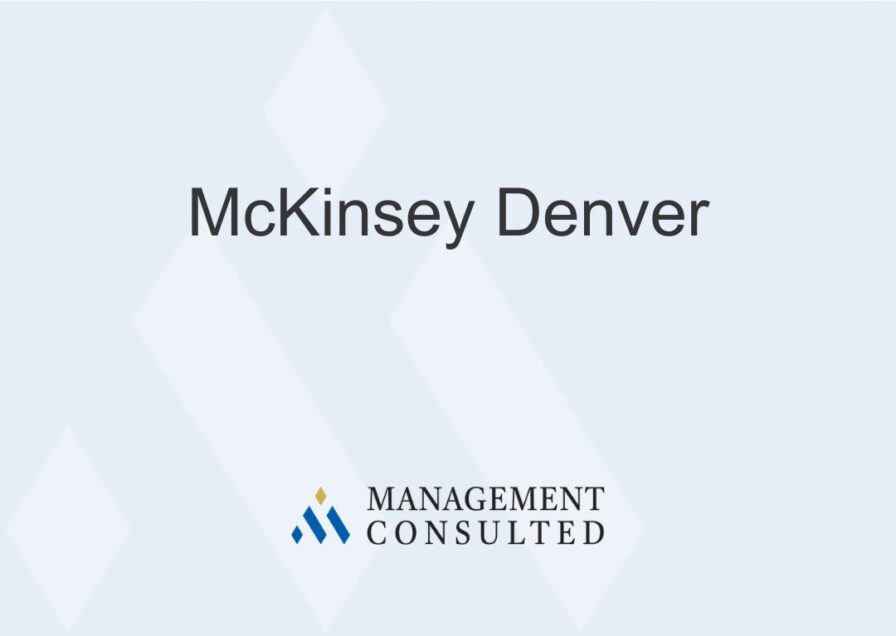 McKinsey Denver graphic, McKinsey Denver office
