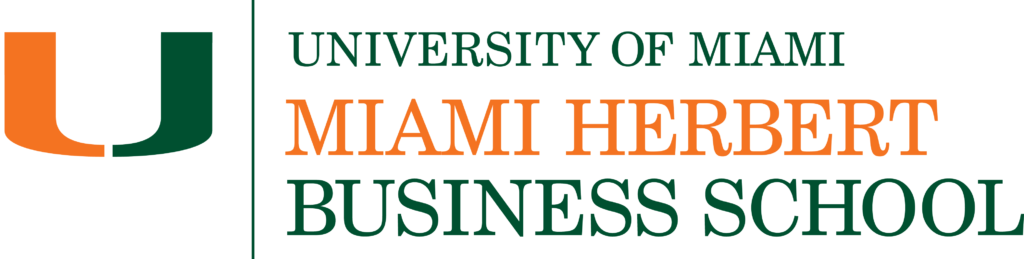 University of miami herbert business school logo graphic