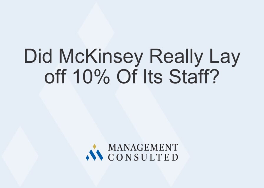 McKinsey layoffs graphic