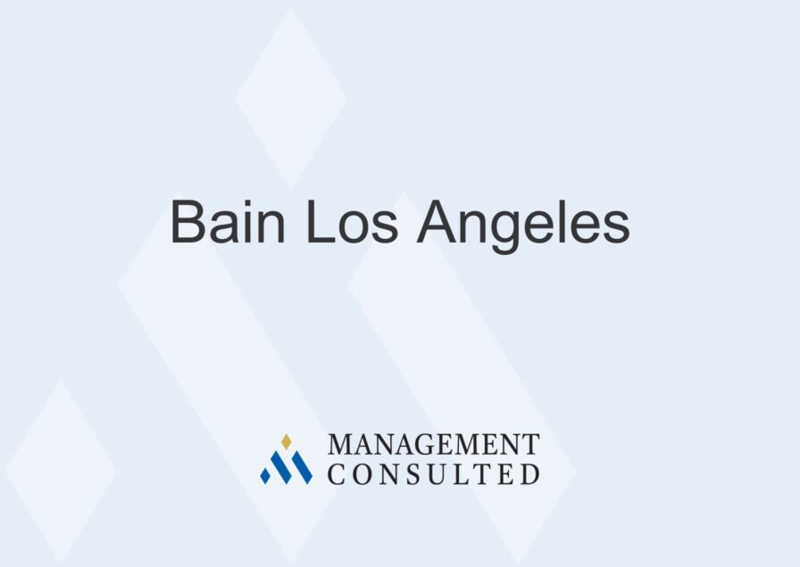 Bain Los Angeles graphic