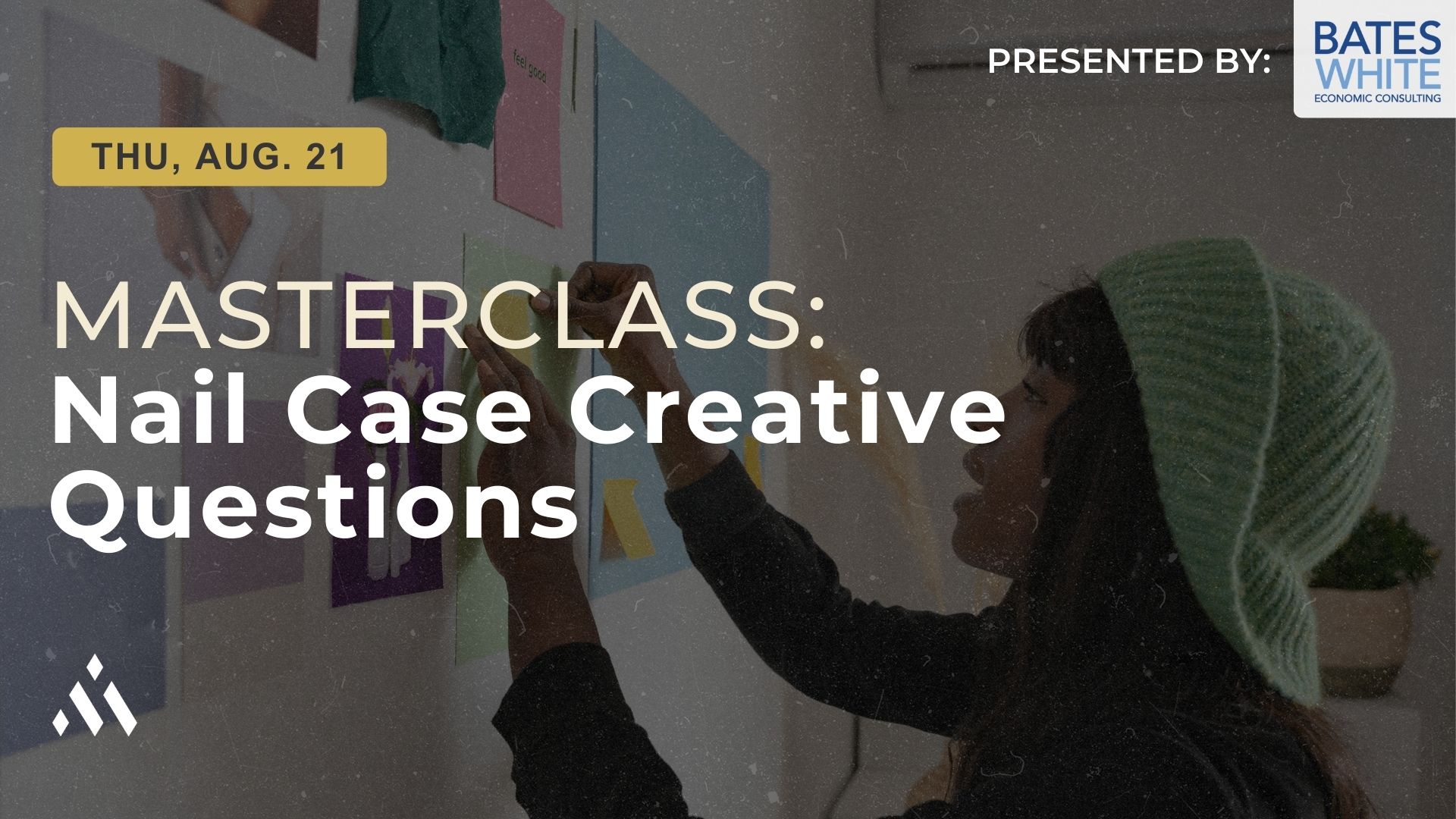 August 2025 Case Creative Masterclass event graphic