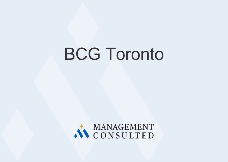 bcg toronto