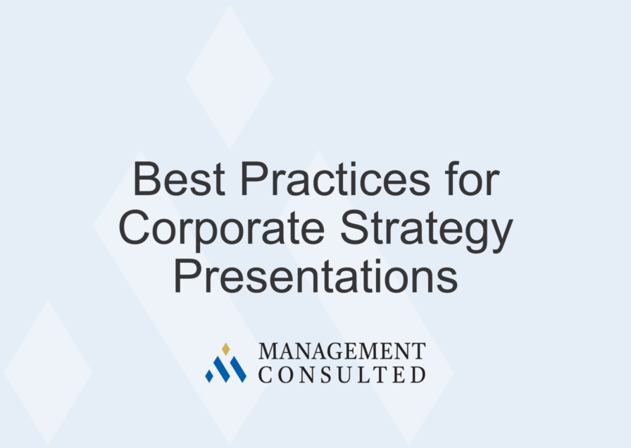 Best Practices for Corporate Strategy Presentations