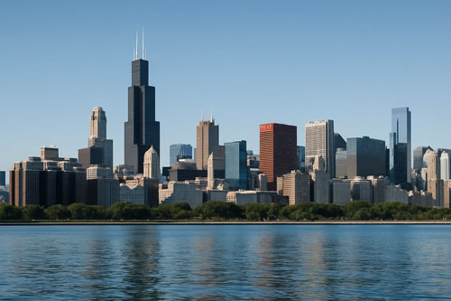 chicago skyline picture