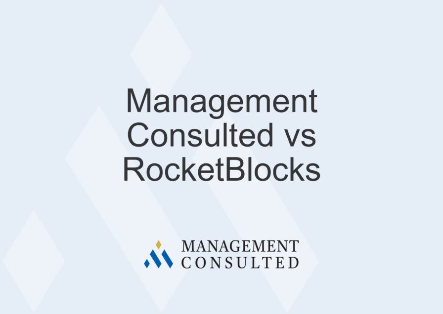 Management Consulted vs RocketBlocks graphic