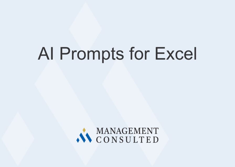 AI Prompts for Excel graphic