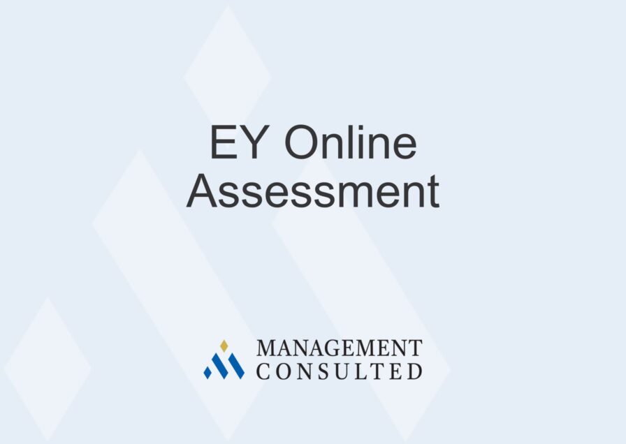 EY Online Assessment graphic
