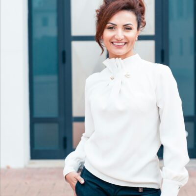 professional woman looking at camera picture