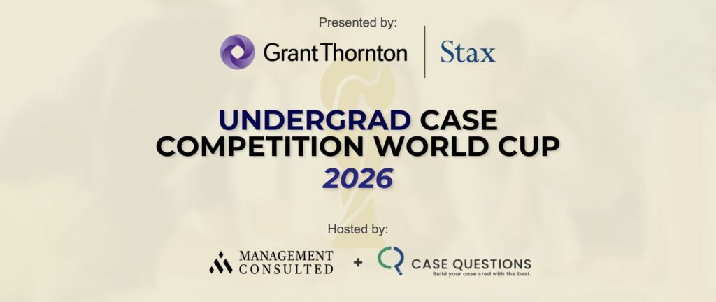 Undergrad Case Competition World Cup Primary Banner
