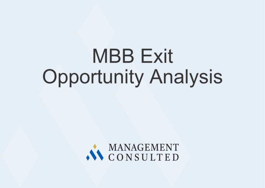 MBB Exit Opportunities