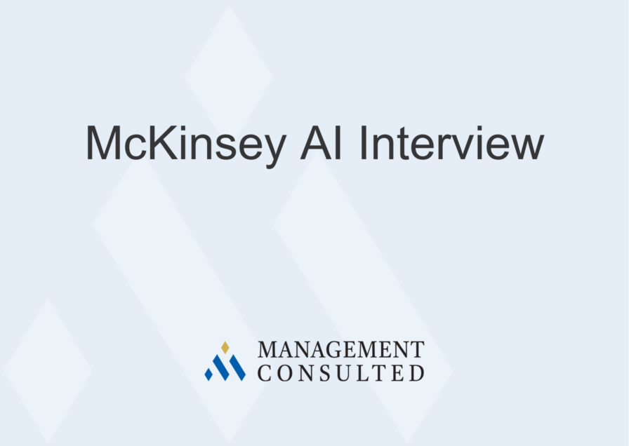McKinsey AI Interview