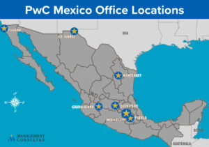 pwc mexico office locations graphic