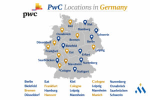PwC Germany Locations Graphic