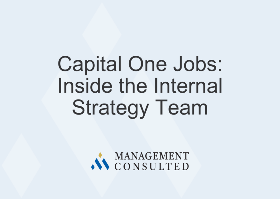 Capital One jobs