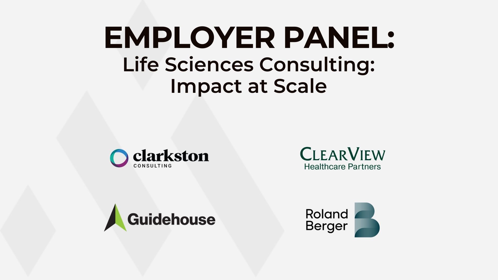 Life Sciences Consulting Panel Management Consulted